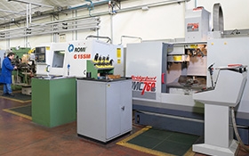 WORKSHOP FOR MAINTENANCE AND BUILDING OF MACHINES, MOULDS AND TOOLS